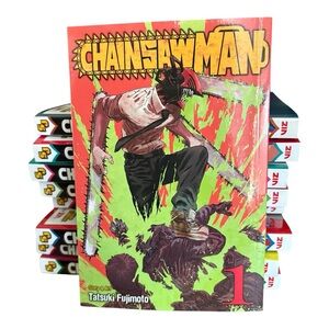 Chainsaw Man Manga Paperback Set Volumes 1-9 Like New English VIZ Media